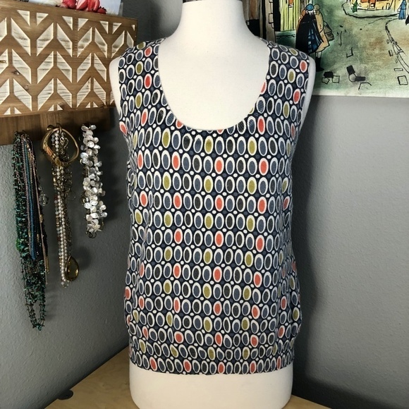 BODEN Knit Camisole Sweater Vest Top - Prep Core Office Vixen - Picture 1 of 9